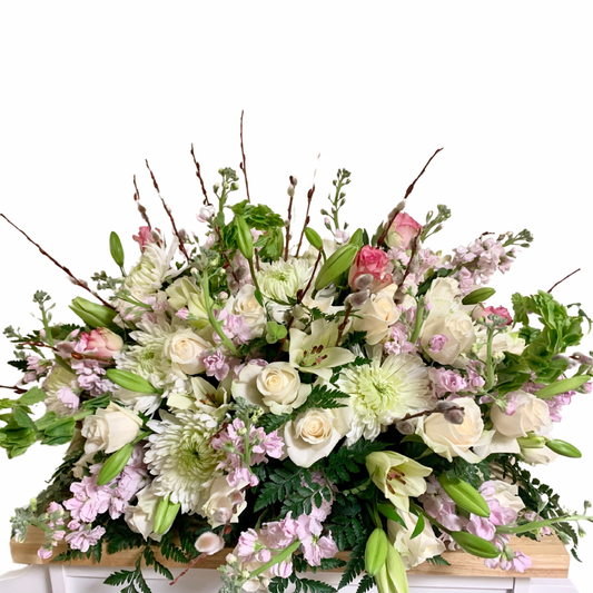 Fullness of Joy Casket Floral